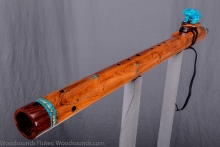 Yew (Pacific) Native American Flute, Minor, Low D-3, #K33J (6)